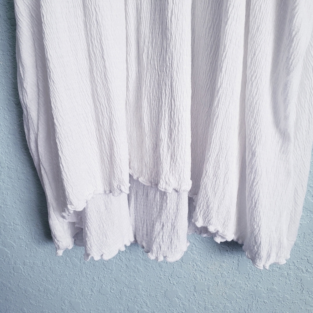 Nation LTF White Textured Off Shoulder Top - Picture 2 of 7